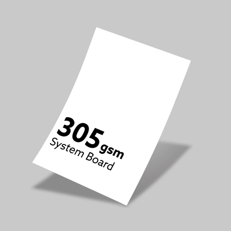 305gsm System Board 305gsm System Board