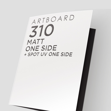310 Artboard Matt One Side + Spot UV 1 Side 310 Artboard Matt One Side + Spot UV 1 Side