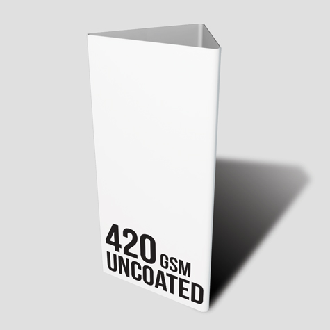 420gsm Uncoated Table Talker 420gsm Uncoated Table Talker