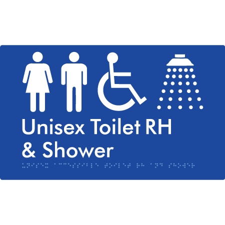 Unisex Accessible Toilet RH and Shower Unisex Accessible Toilet RH and Shower