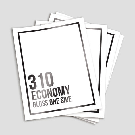 Economy 310 Gloss One Side Economy 310 Gloss One Side