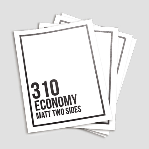 Economy 310 Matt Two Sides Economy 310 Matt Two Sides