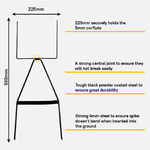 Basic Ground Spike Sign Set 01